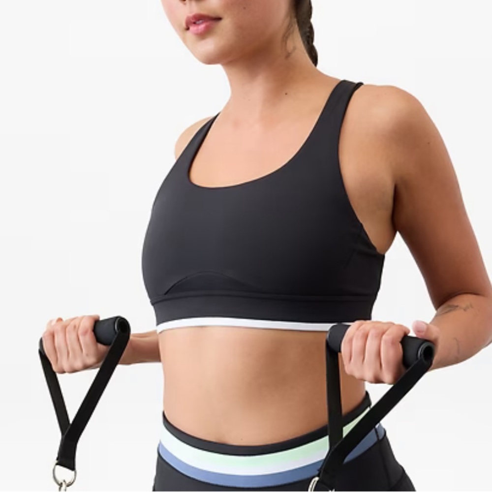 Athleta NWT Interval Tipped Bra A-C